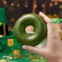 FREE St. Patrick’s Day Green O’riginal Doughnut at Krispy Kreme on 3/16 & 3/17