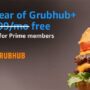 Grubhub 플러스 일 년간 무료 (아마존 프라임멤버)