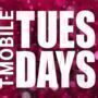 T-Mobile Tuesdays (8월 5일 한정 혜택)