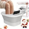 [Amazon] Collapsible Foot Spa Bath,Foot Massager Bucket  12.48