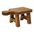 [Amazon] Creative Co-Op Rectangle Wood Pedestal with Handle $8.99
