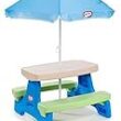 [Amazon] 리틀타익스 주니어 피크닉 테이블(파라솔 포함) $40.59 (47% OFF / 최저가)